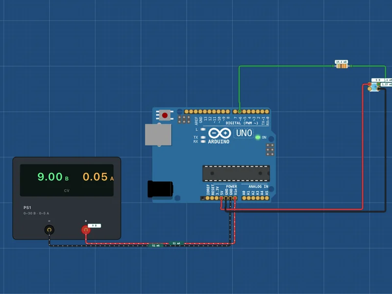Радуга на WS2812B в симуляторе Arduino: FastLED на адресной ленте